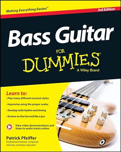 Bass Guitar For Dummies, Book + Online Video & Audio Instruction