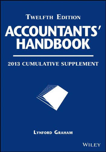 Beispielbild fr Accountants' Handbook, 2013 Cumulative Supplement zum Verkauf von Better World Books