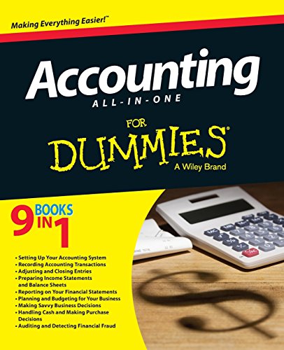 Beispielbild fr Accounting All-in-One For Dummies (For Dummies Series) zum Verkauf von Books Unplugged