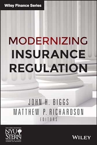 Stock image for Modernizing Insurance Regulation (Wiley Finance) for sale by Housing Works Online Bookstore