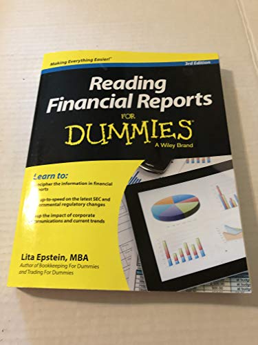 Beispielbild fr Reading Financial Reports zum Verkauf von Better World Books