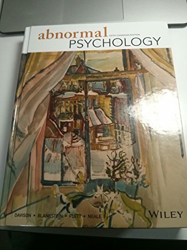 Imagen de archivo de Abnormal Psychology a la venta por BookHolders