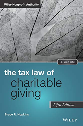 9781118768037: The Tax Law of Charitable Giving (Wiley Nonprofit Authority)