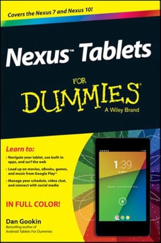Beispielbild fr Nexus Tablets For Dummies zum Verkauf von HPB-Ruby