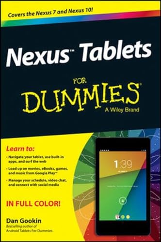 Imagen de archivo de Nexus Tablets For Dummies a la venta por HPB-Ruby