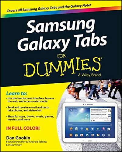 Beispielbild fr Samsung Galaxy Tabs for Dummies zum Verkauf von Better World Books: West