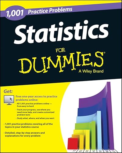 9781118776049: Statistics: 1,001 Practice Problems For Dummies