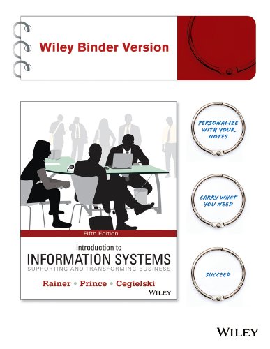 Stock image for Introduction to Information Systems for sale by Irish Booksellers