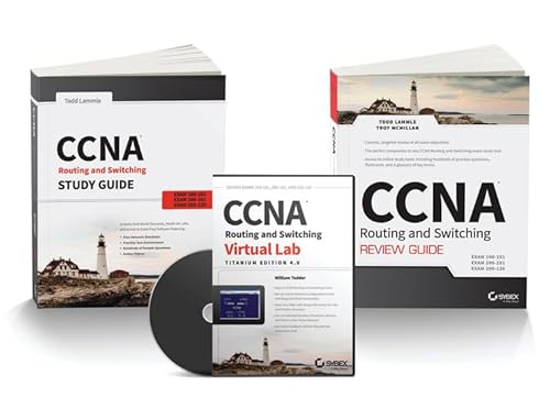 CCNA Routing and Switching Certification Kit: Exams 100-101, 200-201, 200-120 (9781118789582) by Lammle, Todd; Tedder, William