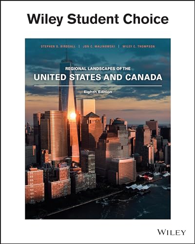 Imagen de archivo de Regional Landscapes of the US and Canada a la venta por BooksRun