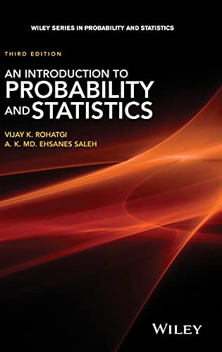 Imagen de archivo de An Introduction to Probability and Statistics (Wiley Series in Probability and Statistics) a la venta por One Planet Books