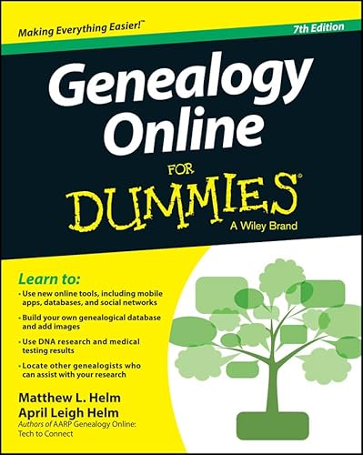 Imagen de archivo de Genealogy Online For Dummies a la venta por Wonder Book