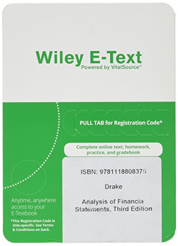 Stock image for Analysis of Financial Statements, Third Edition Wiley E?Text Card (Frank J. Fabozzi Series) for sale by Ria Christie Collections