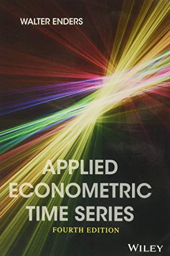 Beispielbild fr Applied Econometric Time Series zum Verkauf von Anybook.com