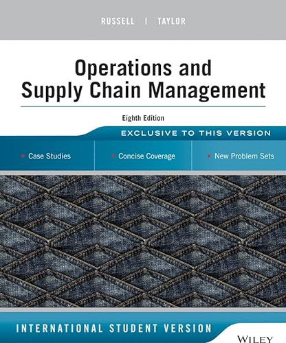 Stock image for Operations and Supply Chain Management for sale by Seattle Goodwill