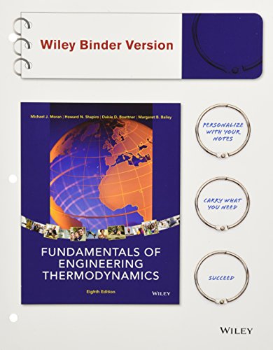 9781118820445: Fundamentals of Engineering Thermodynamics, Binder Ready Version
