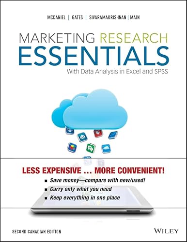 Beispielbild fr Marketing Research Essentials zum Verkauf von Better World Books