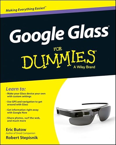 Imagen de archivo de Google Glass for Dummies a la venta por Better World Books