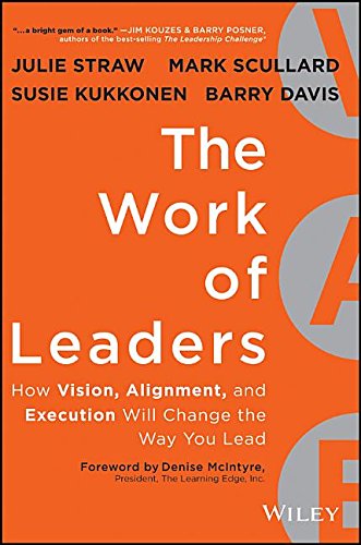 Stock image for The Work of Leaders: How Vision, Alignment, and Execution Will Change the Way You Lead (Custom Version) Straw, Julie; Scullard, Mark; Kukkonen, Susie; Davis, Barry and McIntyre, Denise for sale by Aragon Books Canada