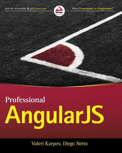 Beispielbild fr Professional AngularJS zum Verkauf von Better World Books