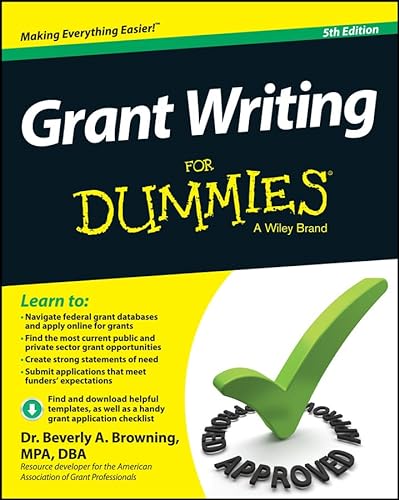 Imagen de archivo de Grant Writing For Dummies, 5th Edition a la venta por Goodwill Industries