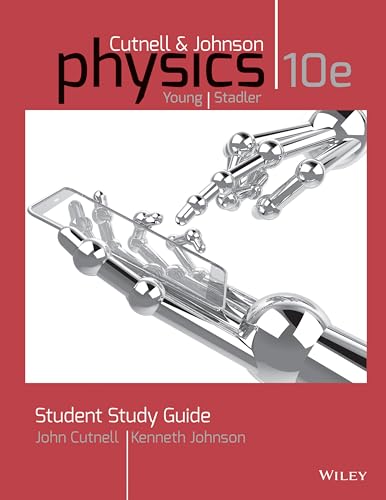 Beispielbild fr Student Study Guide to accompany Physics, 10e zum Verkauf von PlumCircle