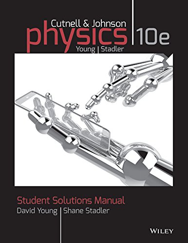9781118836903: Student Solutions Manual to accompany Physics, 10e