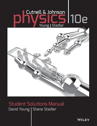 9781118836903: Student Solutions Manual to accompany Physics, 10e