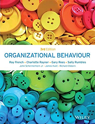 9781118852637: Organizational Behaviour, 3rd Edition