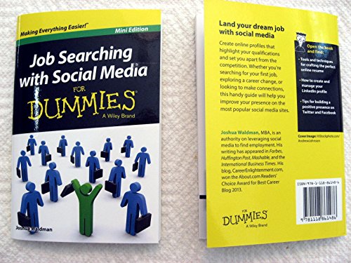 Stock image for Job Searching with Social Media for Dummies, Mini Edition for sale by Better World Books
