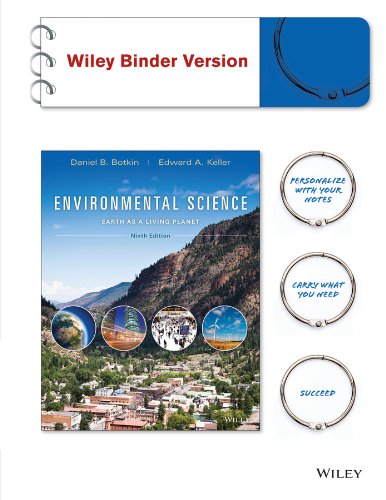 9781118864531: Environmental Science: Earth as a Living Planet 9e Binder Ready Version+ WileyPLUS Registration Card (Wiley Plus Products)