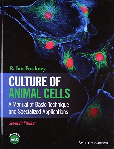 Stock image for Culture Of Animal Cells A Manual Of Basic Technique And Specialized Applications 7Ed (Hb 2016) Special Price for sale by Kanic Books