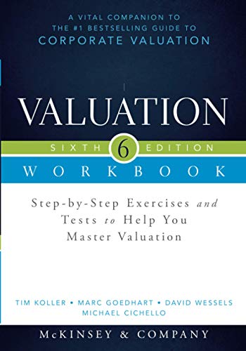 Imagen de archivo de Valuation Workbook: Step-by-Step Exercises and Tests to Help You Master Valuation (Wiley Finance) a la venta por HPB-Red