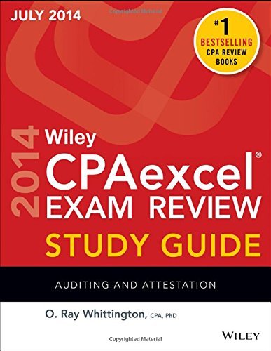 Stock image for By O. Ray Whittington Wiley CPAexcel Exam Review 2014 Study Guide: Auditing and Attestation (Wiley Cpa Exam Review) (12th Edition) for sale by Solr Books