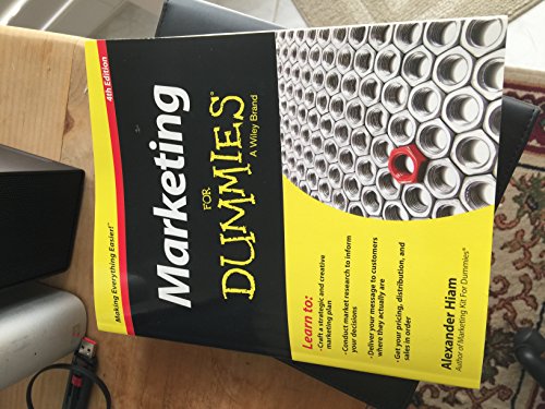 9781118880807: Marketing For Dummies, 4/e