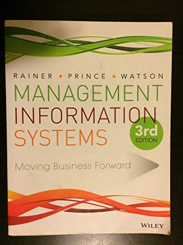 9781118895382: Management Information Systems