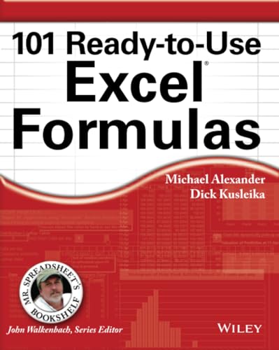 Beispielbild fr 101 Ready-to-Use Excel Formulas zum Verkauf von Better World Books