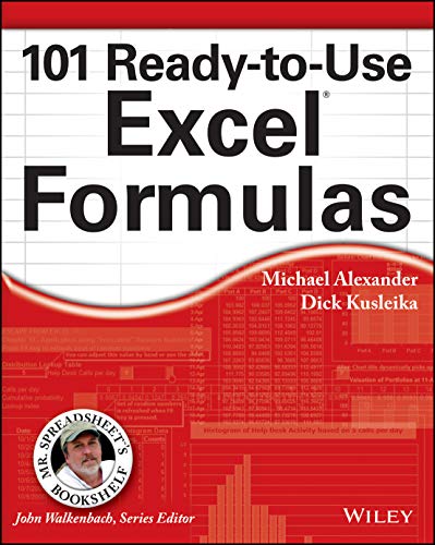 Stock image for 101 Ready-to-Use Excel Formulas (Mr. Spreadsheet's Bookshelf) for sale by ZBK Books