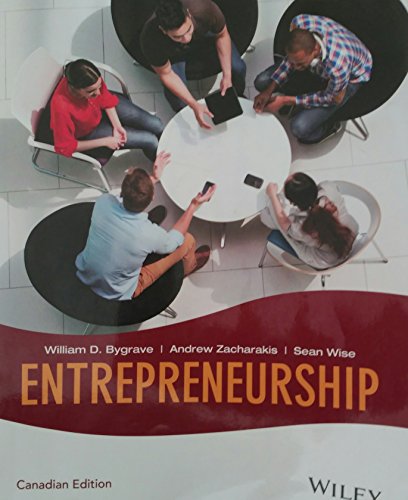 Beispielbild für Entrepreneurship, Canadian Edition zum Verkauf von Blackwell's