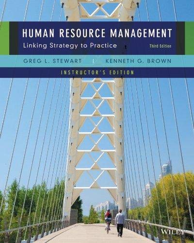 Beispielbild fr Human Resource Management, Third Edition Instructor's Edition zum Verkauf von Better World Books