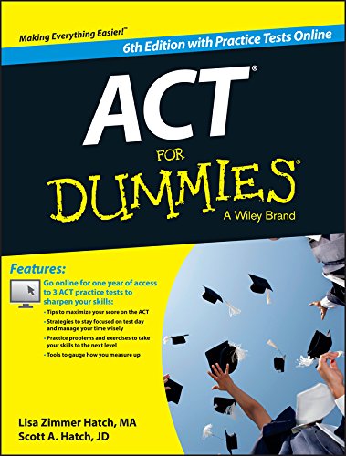 9781118911532: ACT For Dummies, with Online Practice Tests