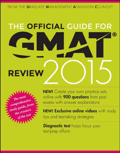 Stock image for The Official Guide for GMAT Review 2015 with Online Question Bank and Exclusive Video for sale by Jenson Books Inc
