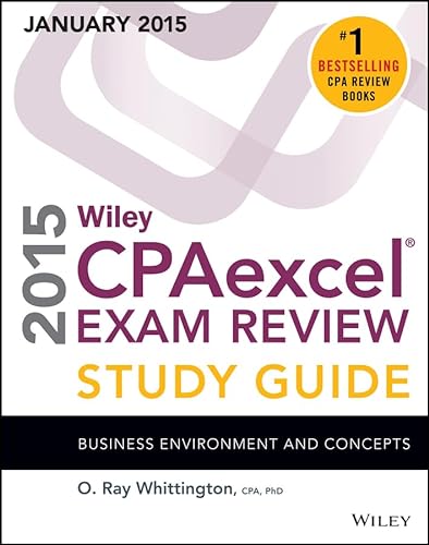 Stock image for Wiley CPAexcel Exam Review 2015 Study Guide (January) : Business Environment and Concepts for sale by Better World Books