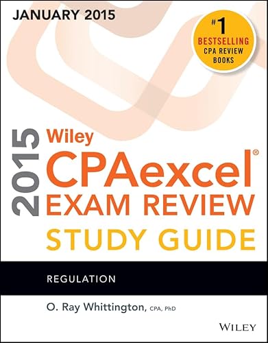 Beispielbild fr Wiley CPAexcel Exam Review 2015 Study Guide (January): Regulation (Wiley CPA Exam Review) zum Verkauf von SecondSale