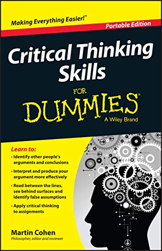 Stock image for Critical Thinking Skills For Dummies for sale by HPB-Emerald