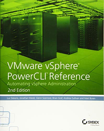 Imagen de archivo de VMware vSphere PowerCLI Reference: Automating vSphere Administration a la venta por HPB-Red