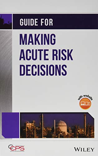 Stock image for Guide for Making Acute Risk Decisions for sale by Chiron Media