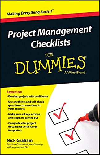 Stock image for Project Management Checklists For Dummies for sale by Goodwill of Colorado
