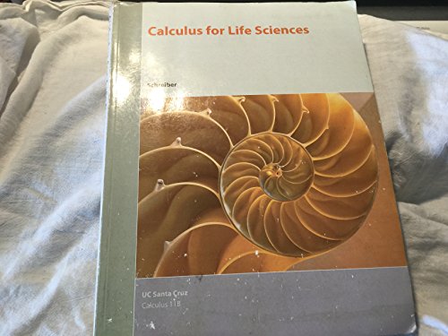 Beispielbild fr Calculas for Life Sciences Uc Santa Cruz Calculas 11 B (2014) zum Verkauf von Better World Books: West