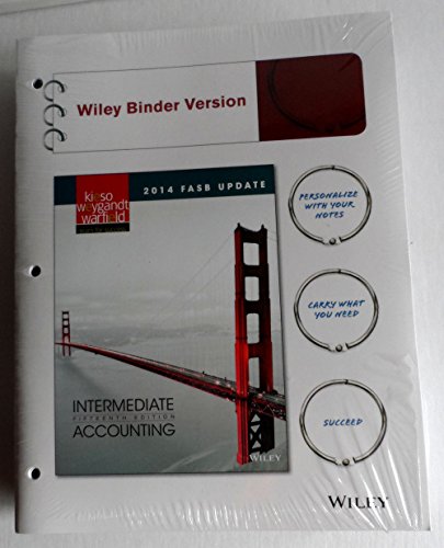 Imagen de archivo de 2014 FASB Update Intermediate Accounting : Binder Ready Version a la venta por Better World Books
